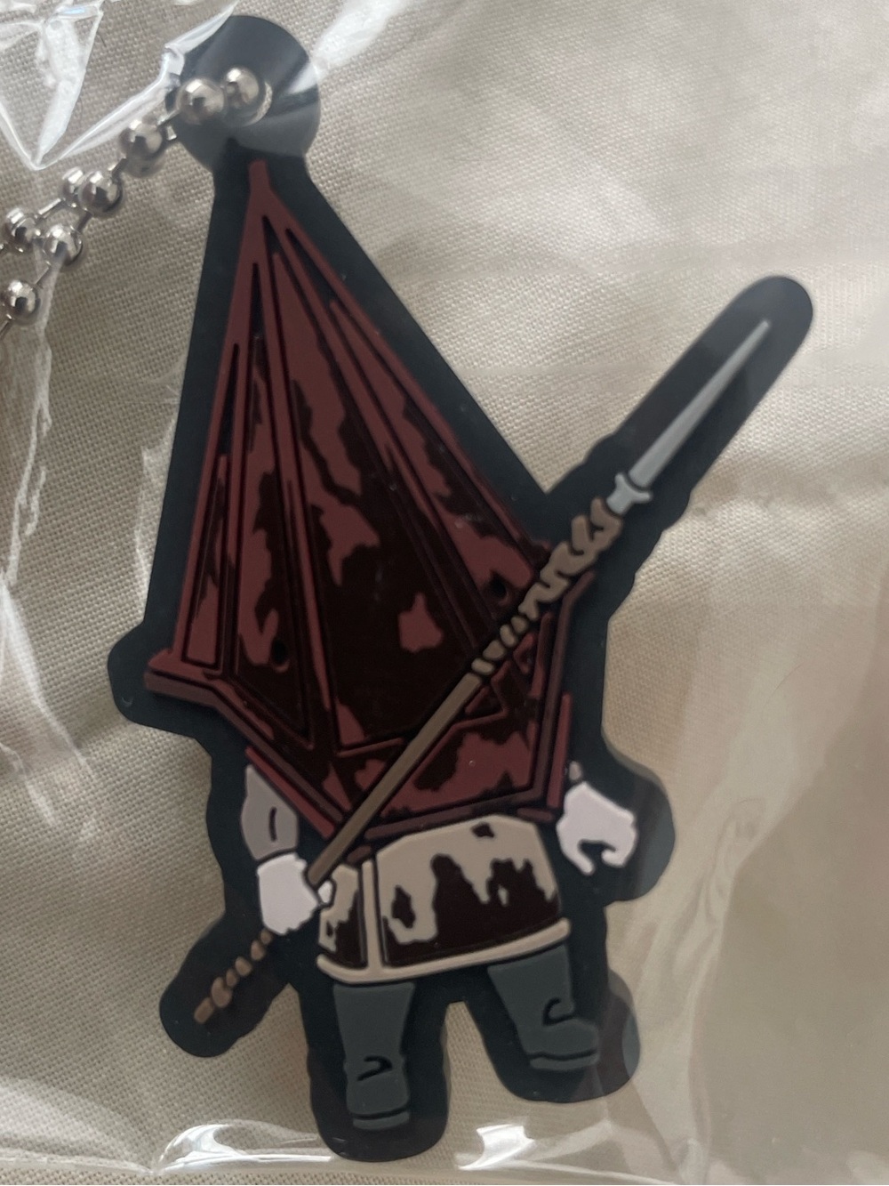 Silent Hill 2 Pyramid Head Keychain Authentic Konami Japan Import Rare